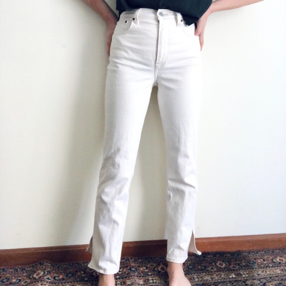 Abercrombie & Fitch Denim - Ultra high rise straight jean